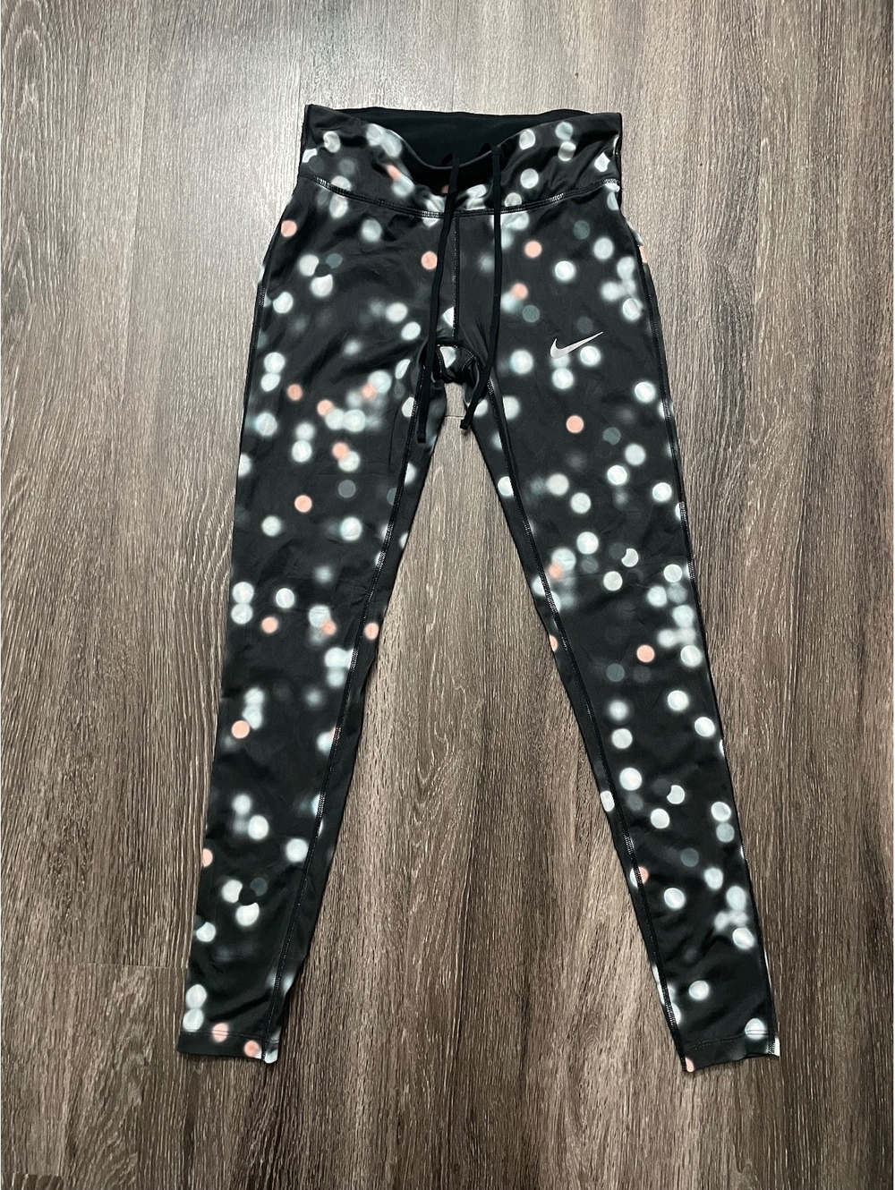 Nike Monochrome Abstract Running Tights